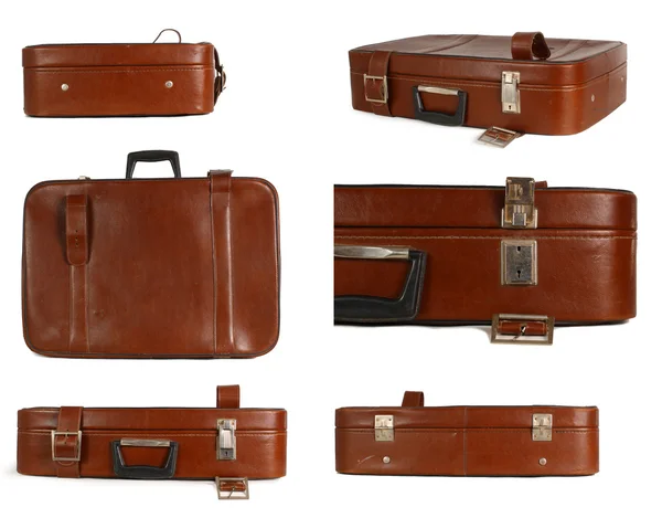 stock image Set of suitcases