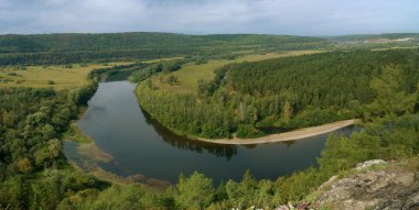 Beautiful bend of the river