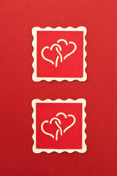 Walentynki karty — Zdjęcie stockowe