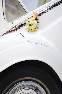 Düğün araba dekorasyon