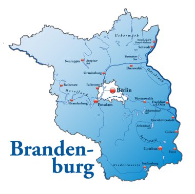 Brandenburg blau