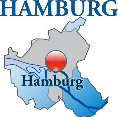 Hamburg bölgesindeki blau