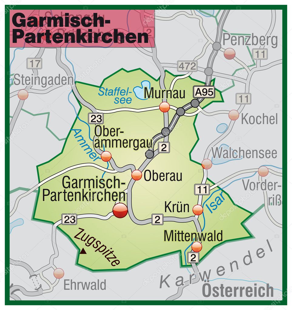 GarmischPartenkirchen lizenzfreie Grafiken © artalis