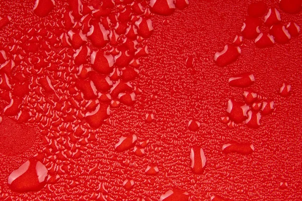 Rote Wasserblasen — Stockfoto