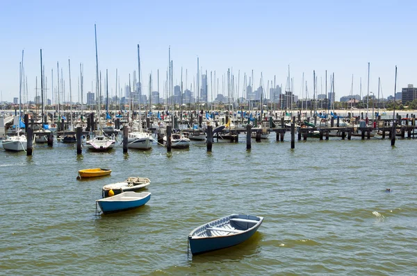 Boats in Bay — Stock Photo, Image