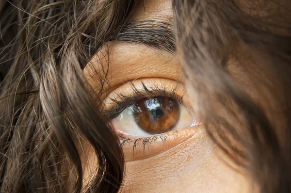 Beautiful woman's eye — Stock Photo, Image