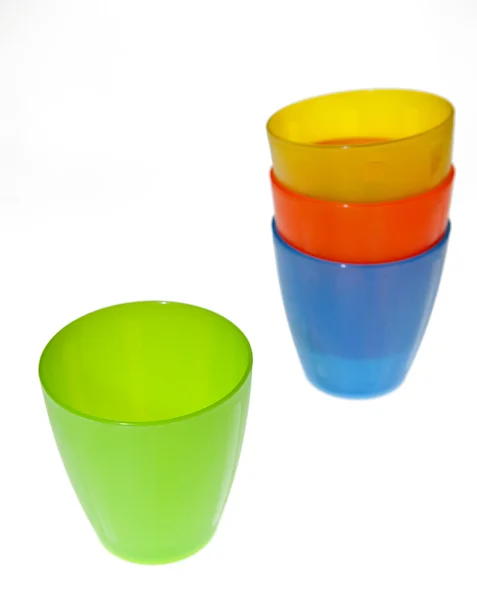 Plastic Cups — Stock Photo, Image