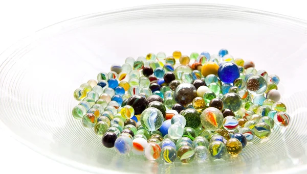 Bowl of Marbles — Stock Photo, Image