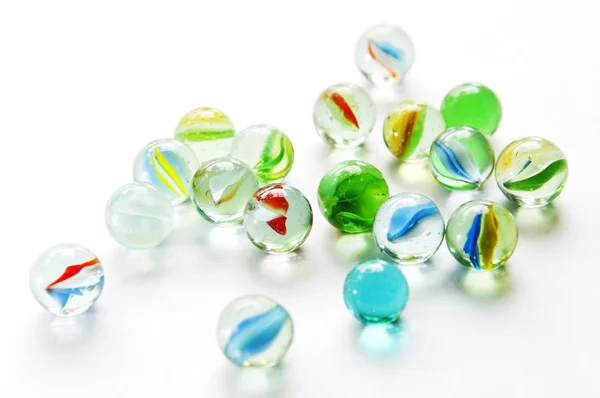Isolated Marbles — Stock Photo, Image
