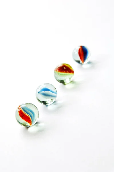 Isolated Marbles — Stok fotoğraf