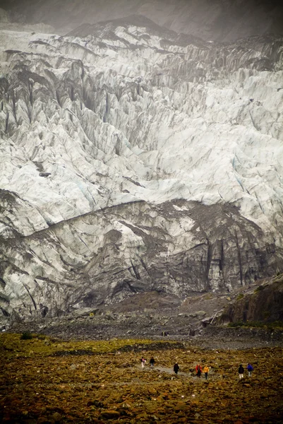 Franz-joseph-gletscher — Stockfoto