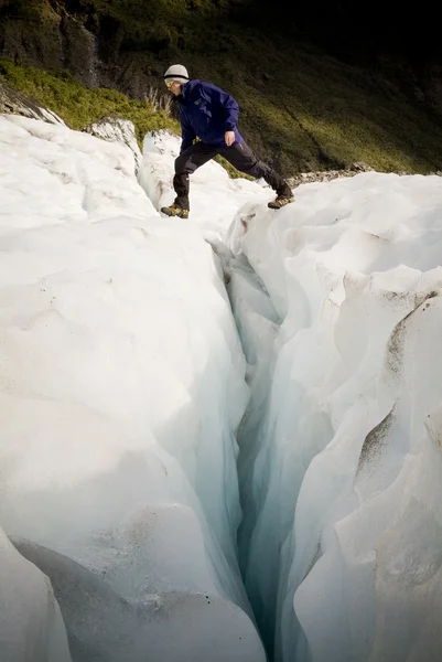 Ice climber — Stockfoto