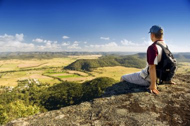 Man on Ledge clipart