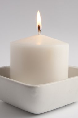 White Candle clipart