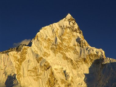 Snow capped in the Himalaya, Nepal clipart