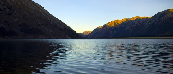 Lago del tramonto — Foto Stock