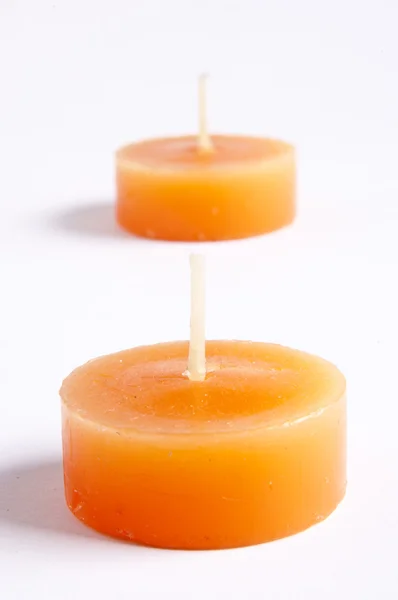 Зажженная свеча — стоковое фото