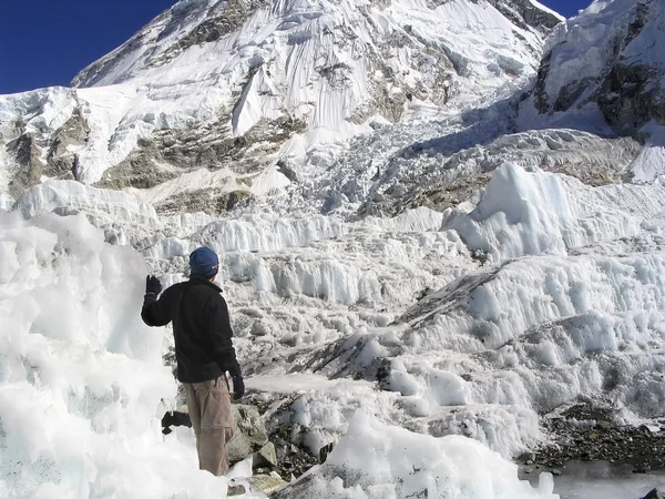 Mt Everest Base Camp — Zdjęcie stockowe