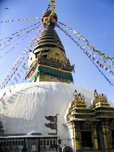 Bodhnath stupa — Stock fotografie