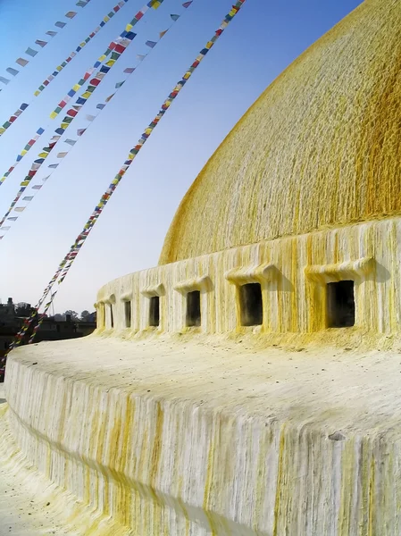 Bodhnath 仏舎利塔 — ストック写真