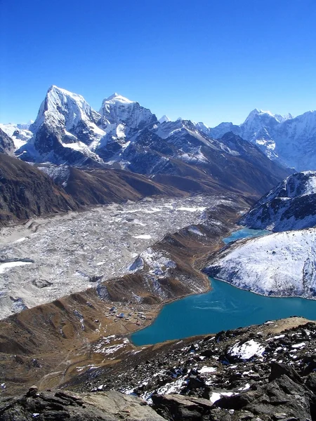 Widok na Himalaje — Zdjęcie stockowe