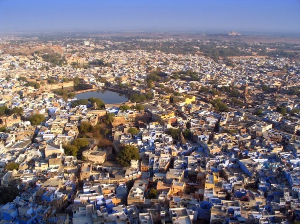 Індійська дахів міста — стокове фото
