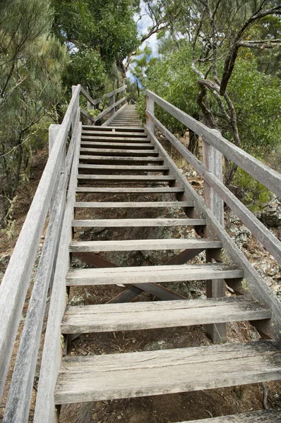 Ahşap merdivenler — Stok fotoğraf