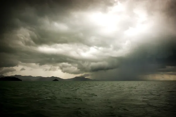 폭풍이 치는 바다 — 스톡 사진