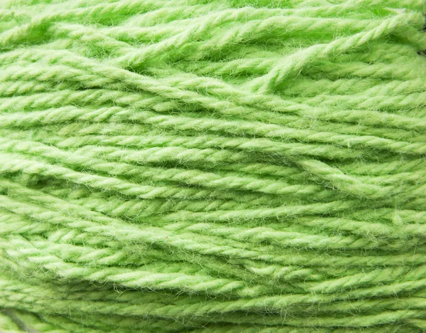 Textura de lana verde —  Fotos de Stock