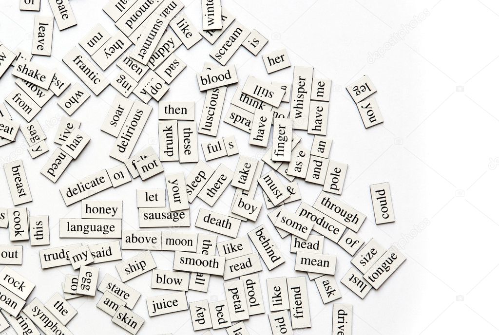 Assorted Words Stock Photo by ©THPStock 7832371