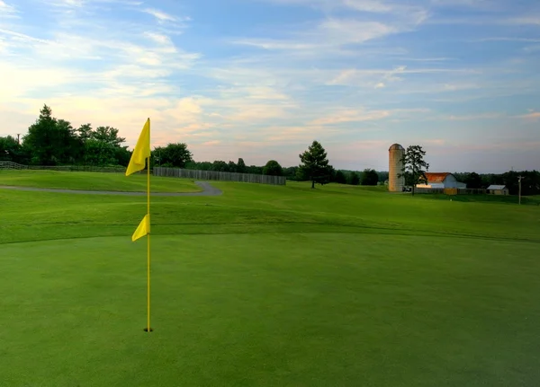 Golfplatz im norden carolina — Stockfoto