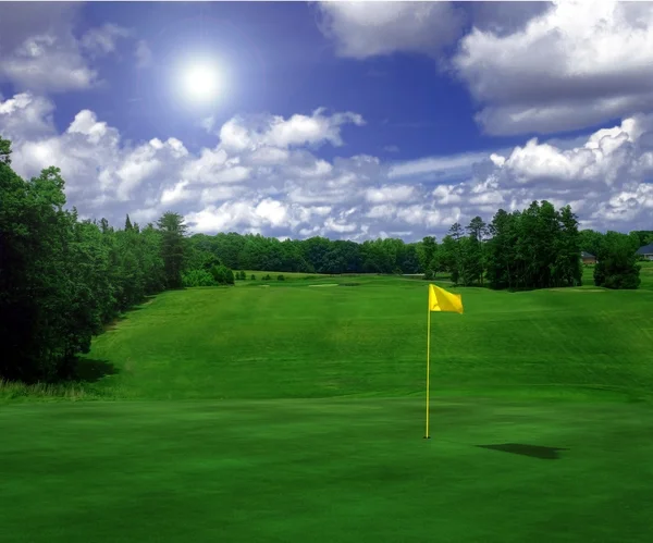Golfbaan in Noord-carolina — Stockfoto