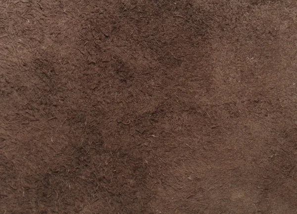 The texture of brown suede — Stock Photo, Image