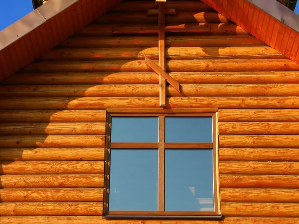 stock image Window under Rood