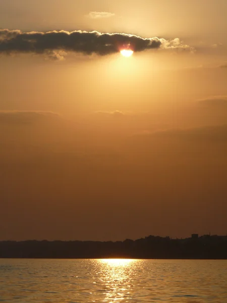 stock image Sunset at sea