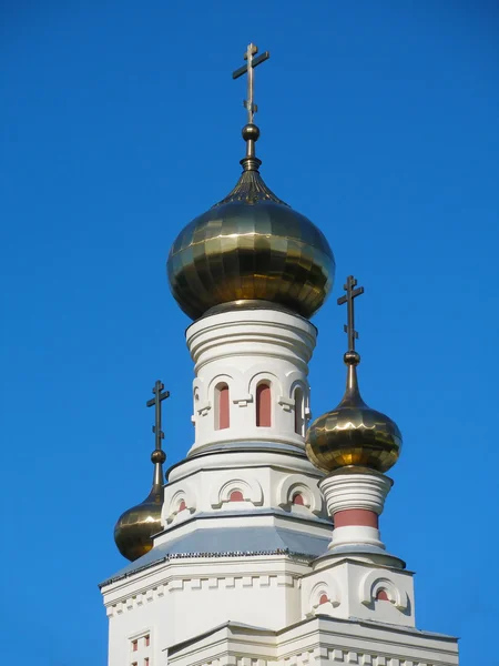 The church domes — Stock Photo, Image
