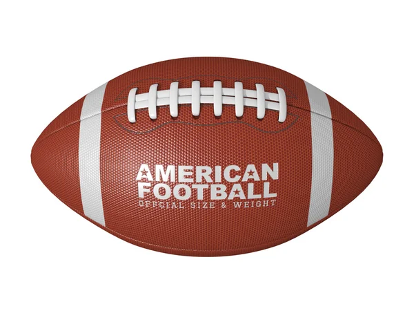 Αμερικάνικη μπάλα ποδοσφαίρου — Φωτογραφία Αρχείου
