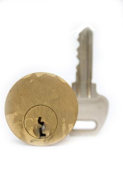 Lock and key. clipart