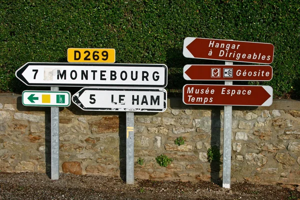 stock image Signs in France.