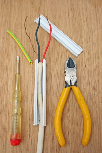 stock image Electrical items.