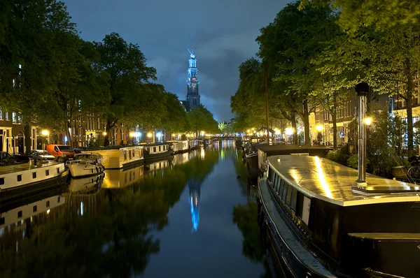 Amsterdamer Grachten — Stockfoto