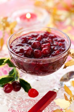 Cranberry sauce clipart