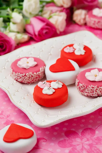 Słodki valentine drobna czwórki — Zdjęcie stockowe