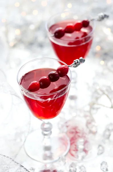Cranberry drankje — Stockfoto