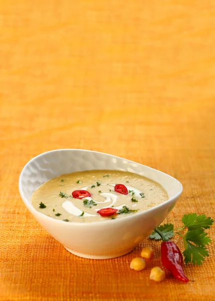 Chickpeas soup — Stock Photo, Image