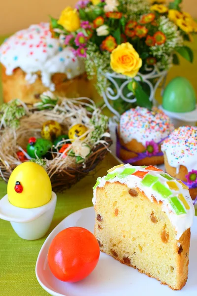 Easter table — Stock Photo, Image