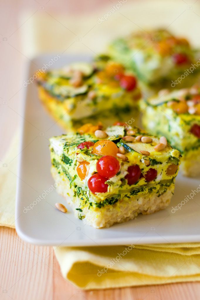 vegetable gratin(quiche) | 图库照片 08 svetlana kolpakova