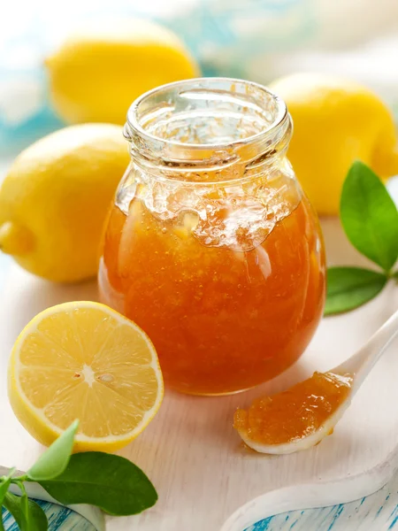 Лимонный мармелад — стоковое фото