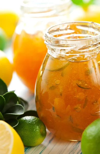 Lemon and Lime Marmalade — Stock Photo, Image