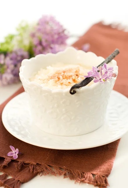 Rice pudding — Stock Photo, Image
